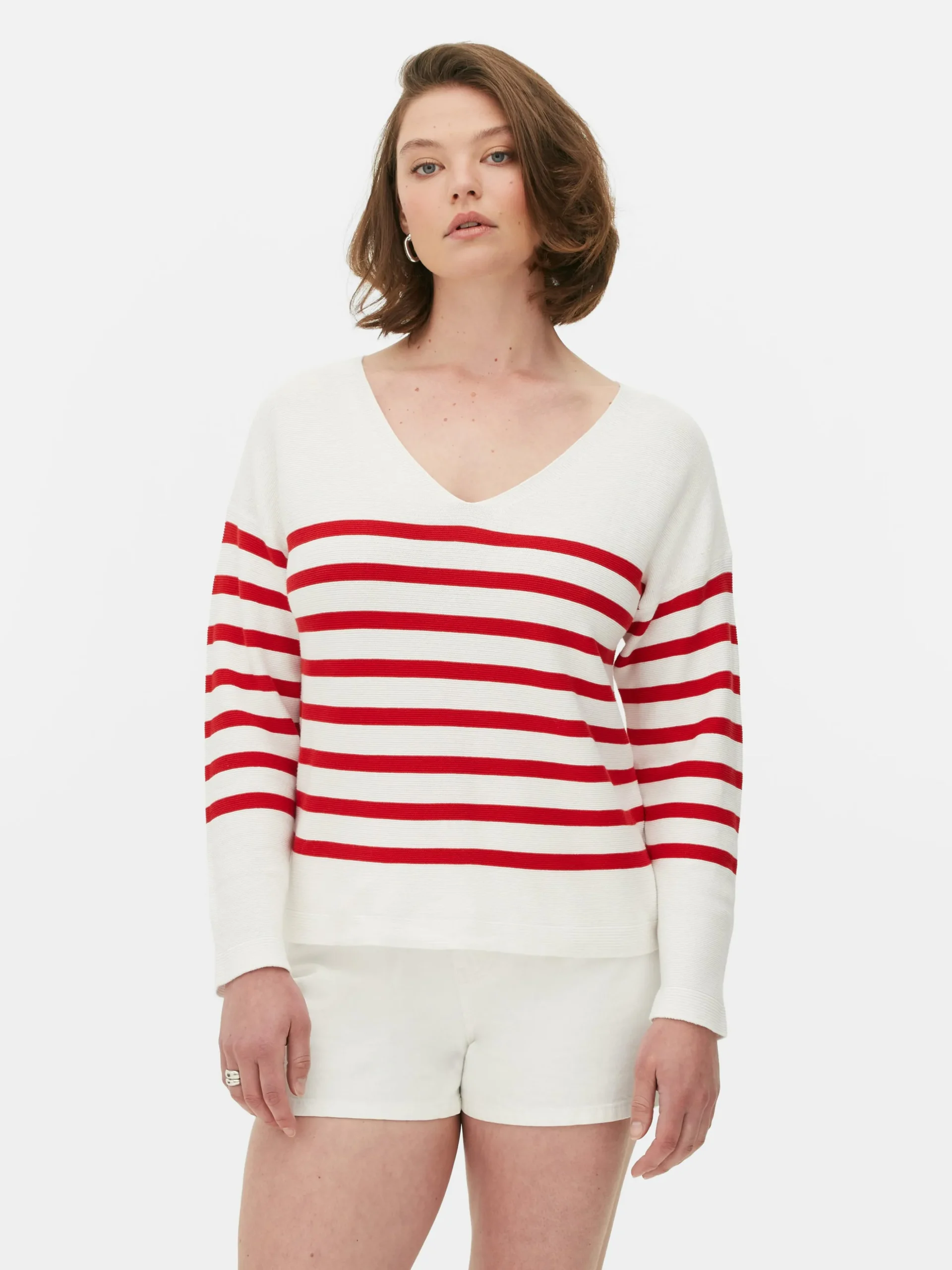 Boat Neck Long Sleeve Sweater