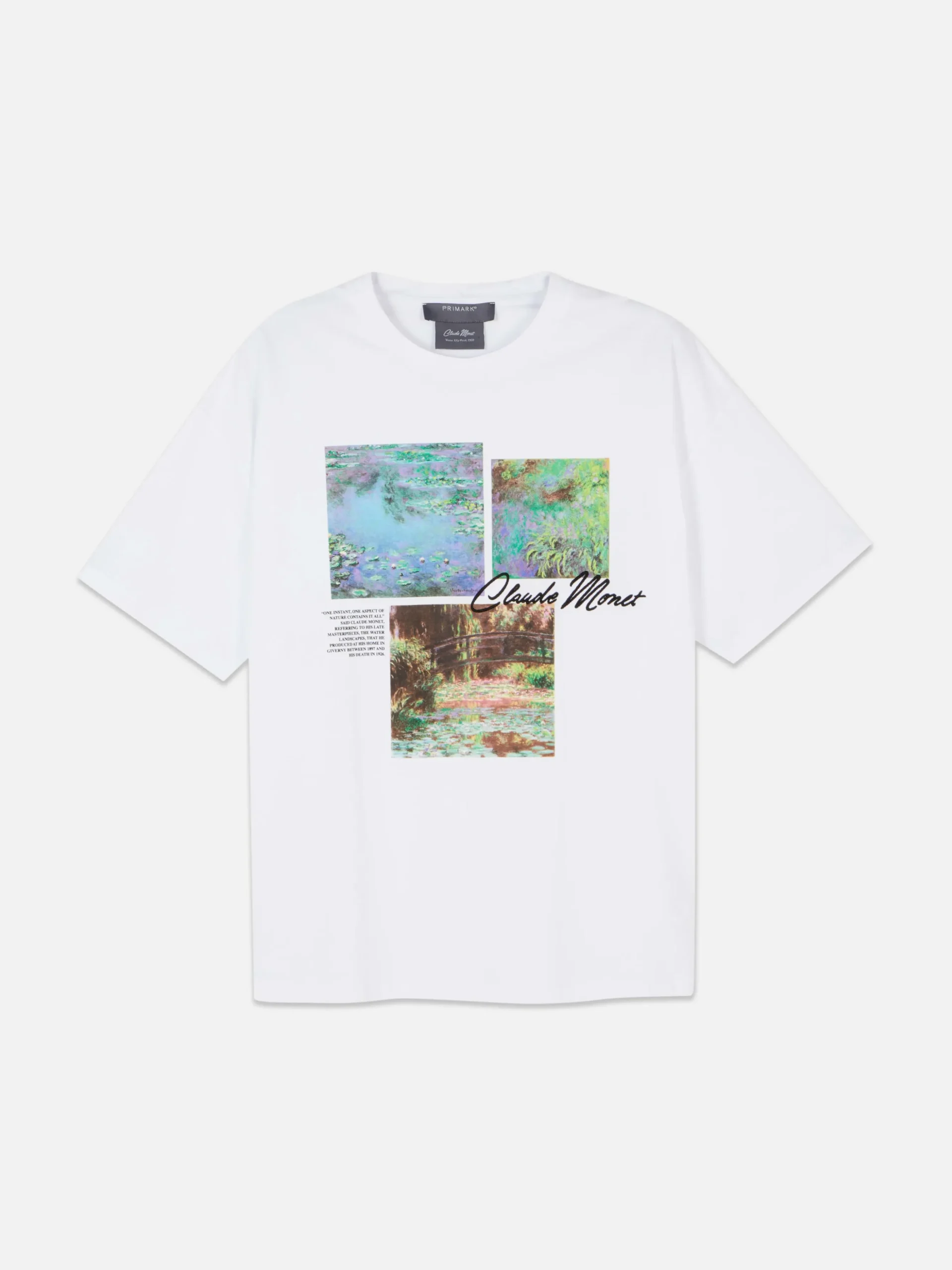 Claude Monet Panel Graphic T-Shirt