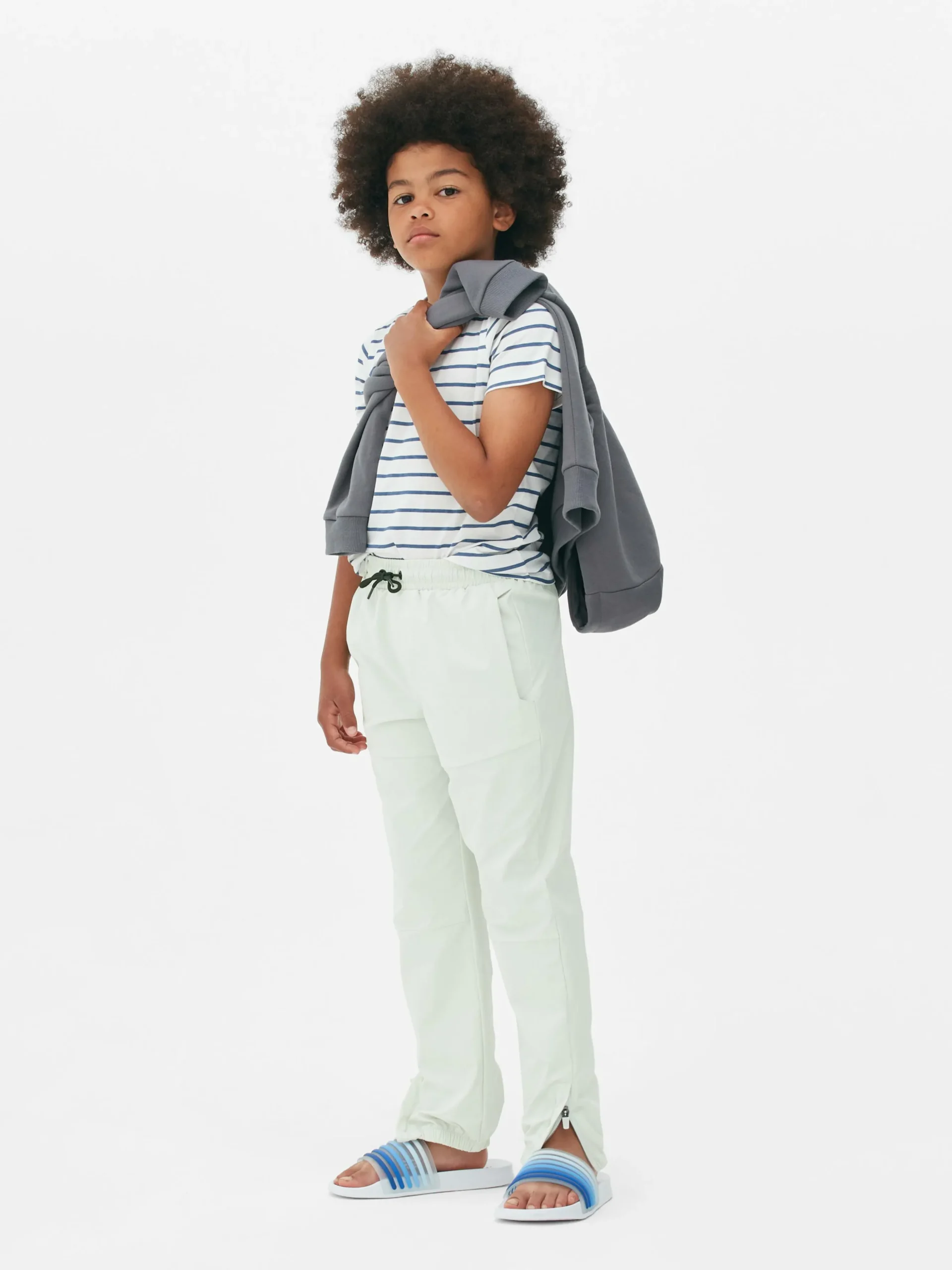Drawstring Tech Joggers