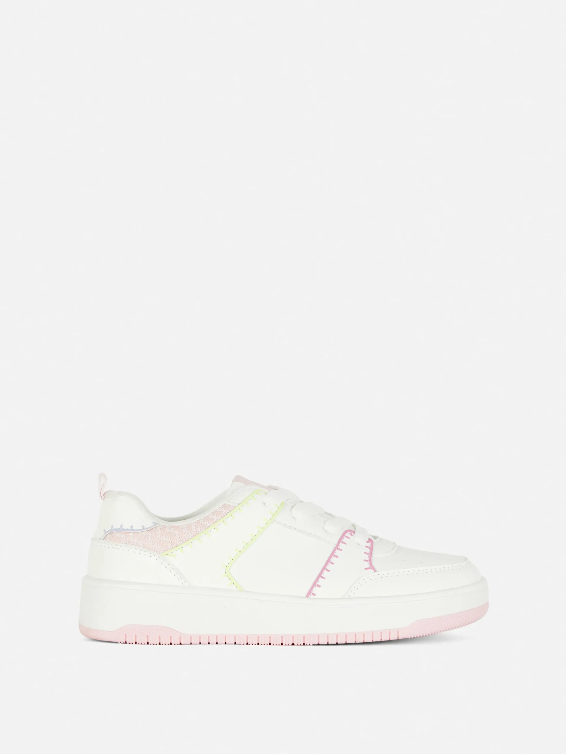 Paneled Low Tops