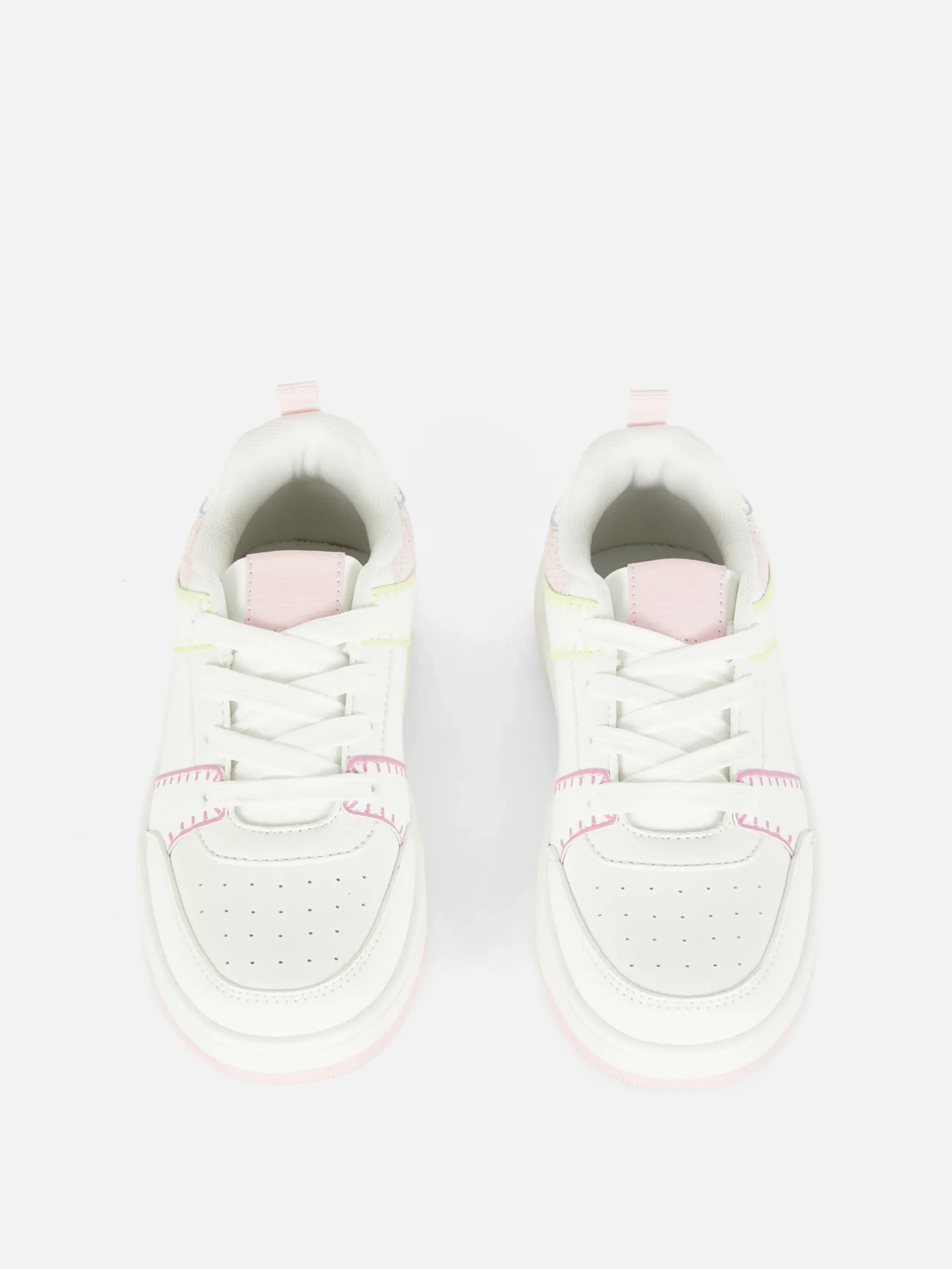 Paneled Low Tops