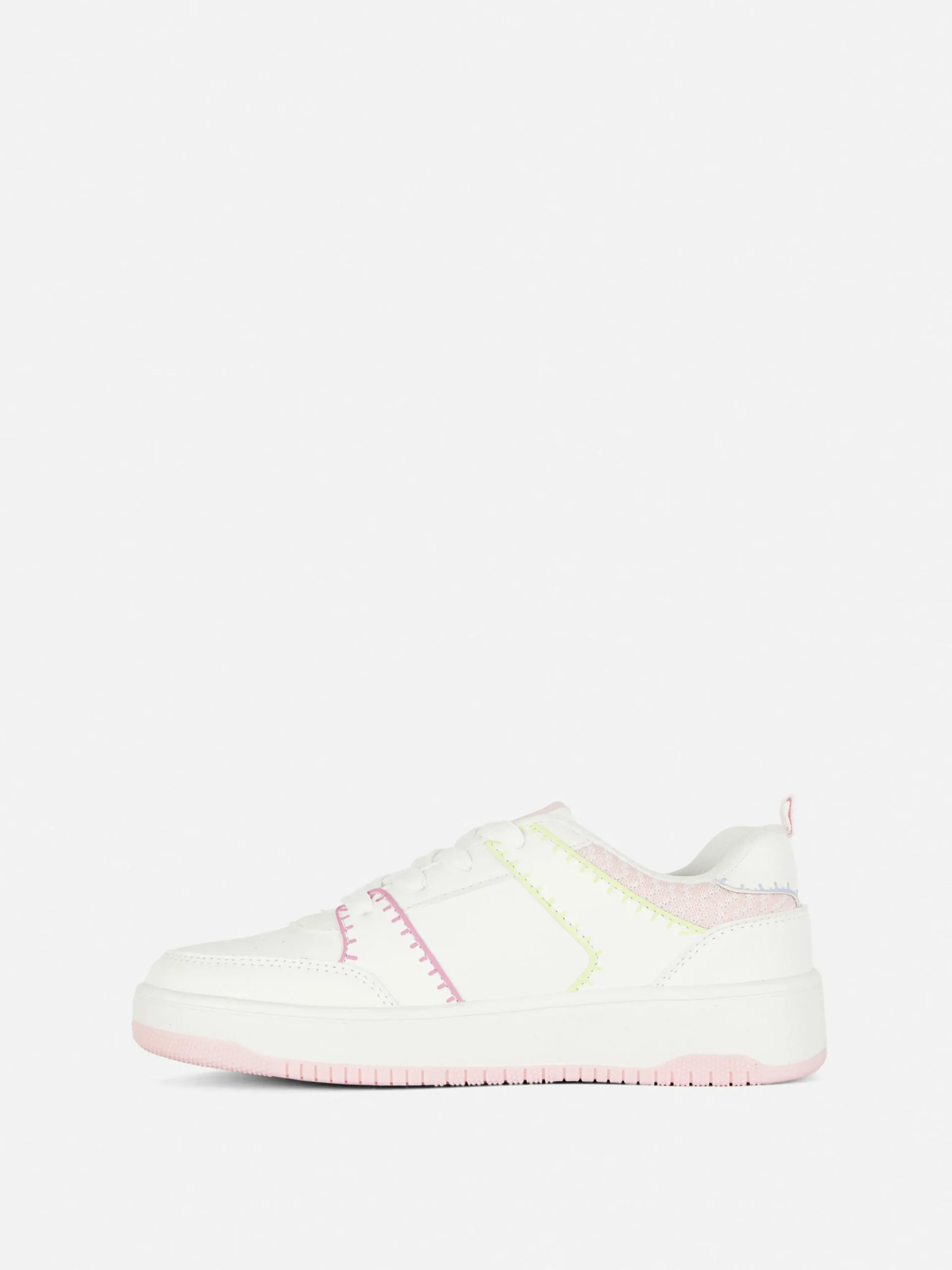 Paneled Low Tops