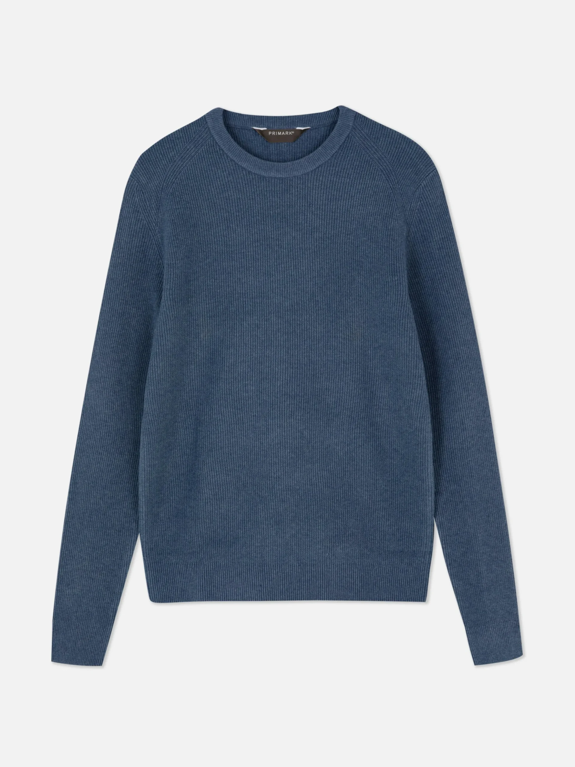 Ribbed Crew Neck Sweater