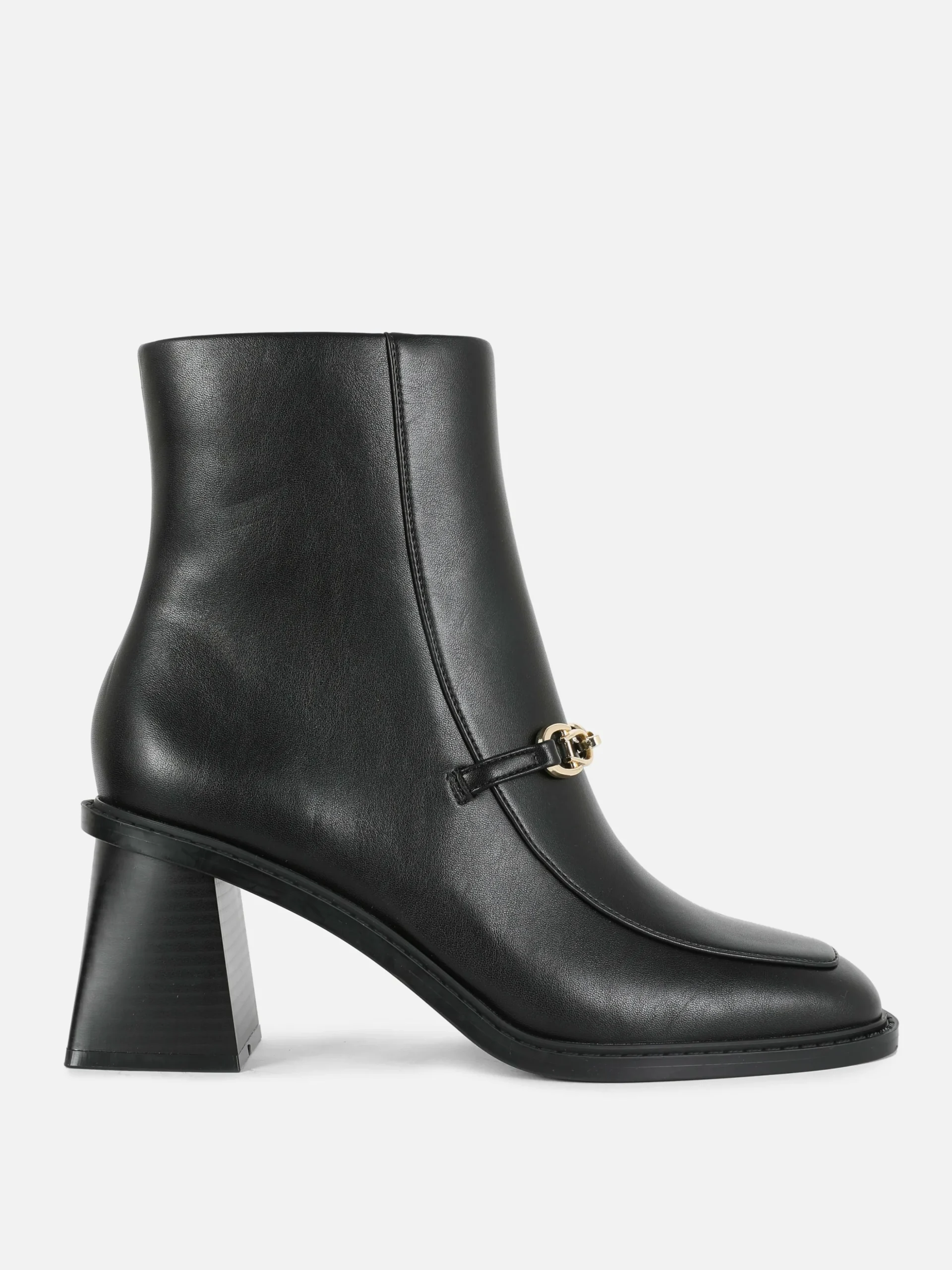 Rita Ora Chain Detail Block Heel Boots