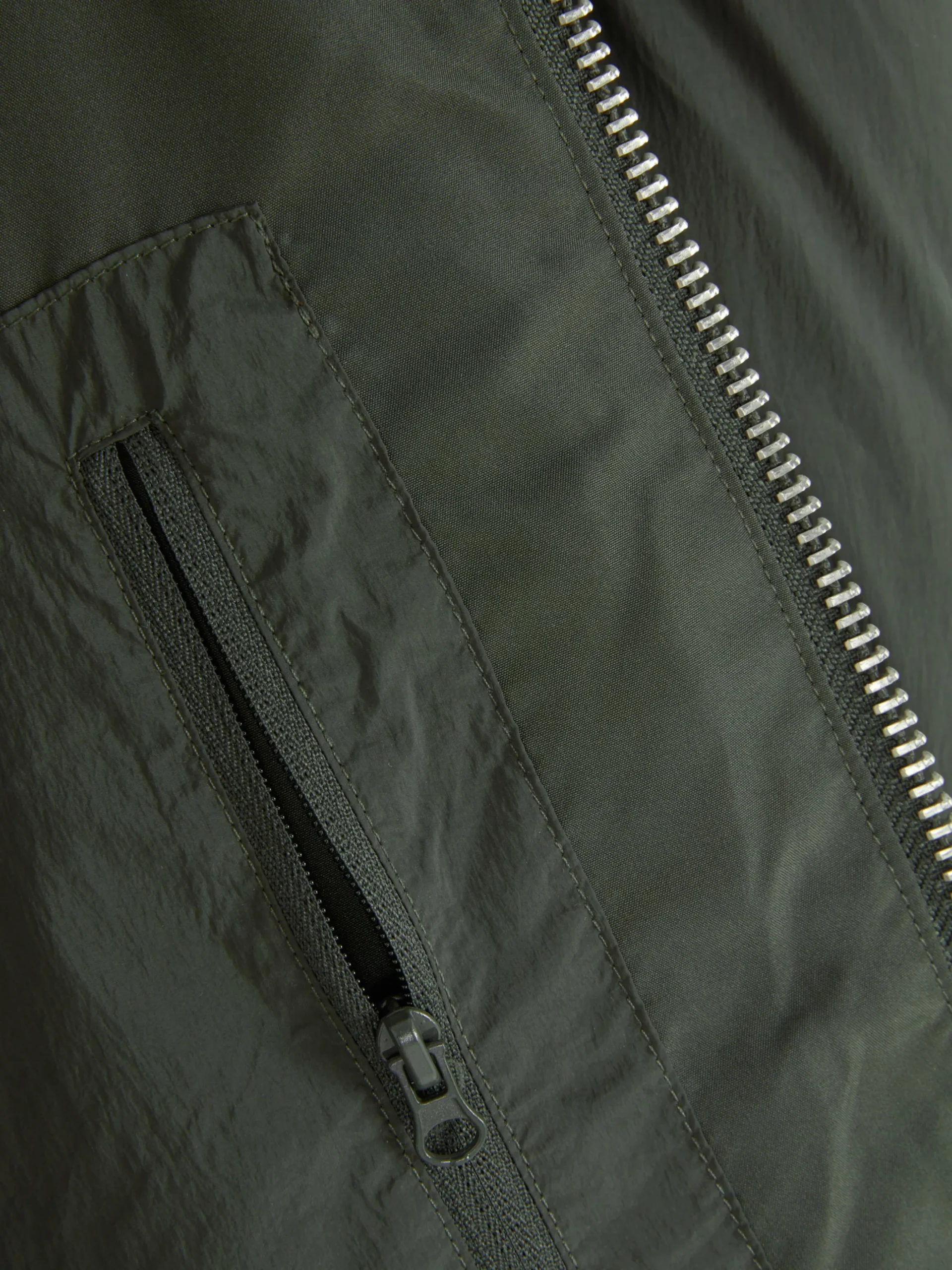 Two-Way Zip Puffer Jacket