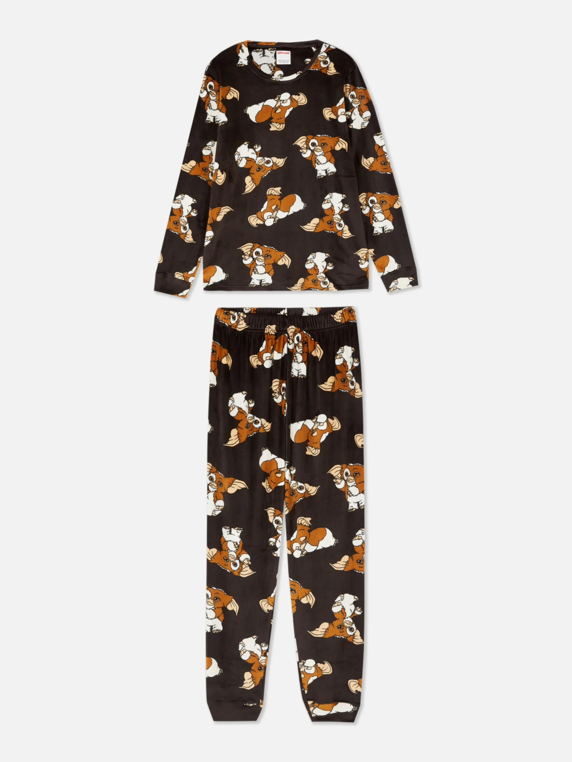Warner Bros Gremlins Gizmo Fleece Pajamas